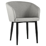 Мягкое кресло на металлических ножках Shaggy Grey варинант исполнения - 1 | Loft Concept в Орле