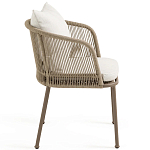 Кресло уличное Bonnie Beige Chair варинант исполнения - 3 | Loft Concept в Орле