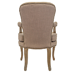 Кресло Aubrey Classical Armchair brown flax варинант исполнения - 2 | Loft Concept в Орле