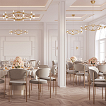 Бра с золотым основанием и прозрачным плафоном цилиндрической формы Golden Geometry варинант исполнения - 3 | Loft Concept в Орле