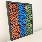 Панно «RGB» варинант исполнения - 2 | Loft Concept в Орле