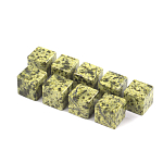 Камни для охлаждения виски из натурального камня змеевик Natural Stone Cube варинант исполнения - 4 | Loft Concept в Орле