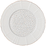 Обеденный сервиз белого цвета из фарфора на 6 персон 23 предмета Floral Charm варинант исполнения - 1 | Loft Concept в Орле