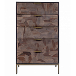 Высокая тумба с выдвижными ящиками Mosaic варинант исполнения - 1 | Loft Concept в Орле