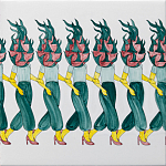 Плитка дизайнерская Фруктовый лес варинант исполнения - 2 | Loft Concept в Орле