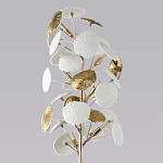 Торшер в виде белых и золотых цветов Bouquet of Light варинант исполнения - 2 | Loft Concept в Орле