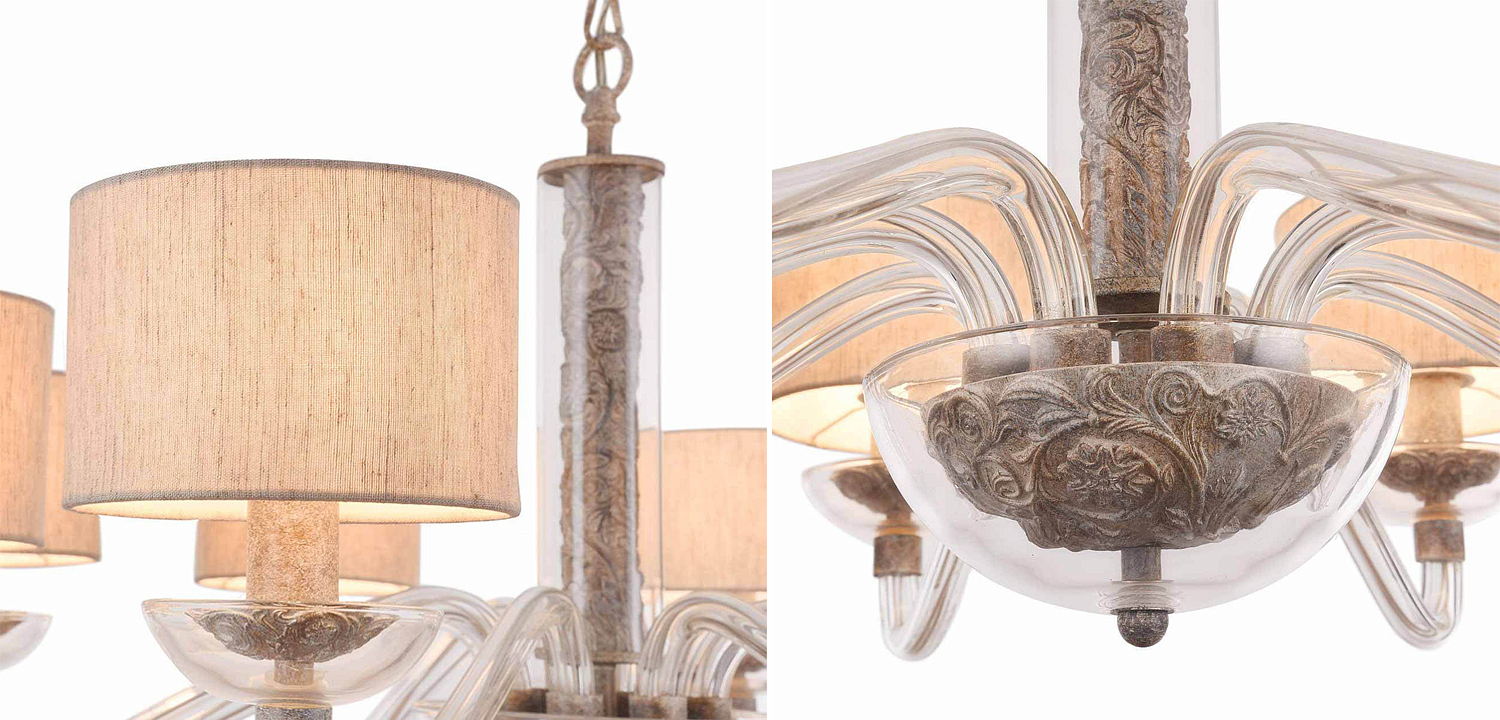Люстра Sabella Light Chandelier 8 lamp Люстра Sabella Light Chandelier 8 lamp - Loft-Concept в Орле