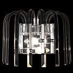 Бра цвета никель с изогнутыми хрустальными элементами Radiant Ribbons варинант исполнения - 1 | Loft Concept в Орле