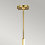 Люстра с 6-ю лампами на тонких изогнутых рожках в современном стиле Feiss варинант исполнения - 3 | Loft Concept в Орле