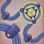 Плитка дизайнерская с узором Дива варинант исполнения - 3 | Loft Concept в Орле