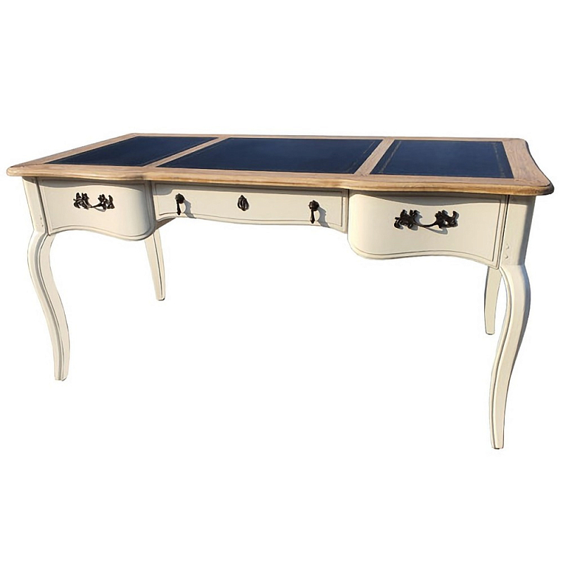 Письменный стол в стиле прованс Eulalie Montmartre Provence Desk Белый Черный Древесина Письменный стол в стиле прованс Eulalie Montmartre Provence Desk Белый Черный Древесина в Орле | Loft Concept