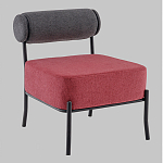 Кресло Ponpoun тёмно-серый бордо варинант исполнения - 1 | Loft Concept в Орле