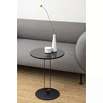 Кофейный столик черный круглый Graceful Base варинант исполнения - 1 | Loft Concept в Орле