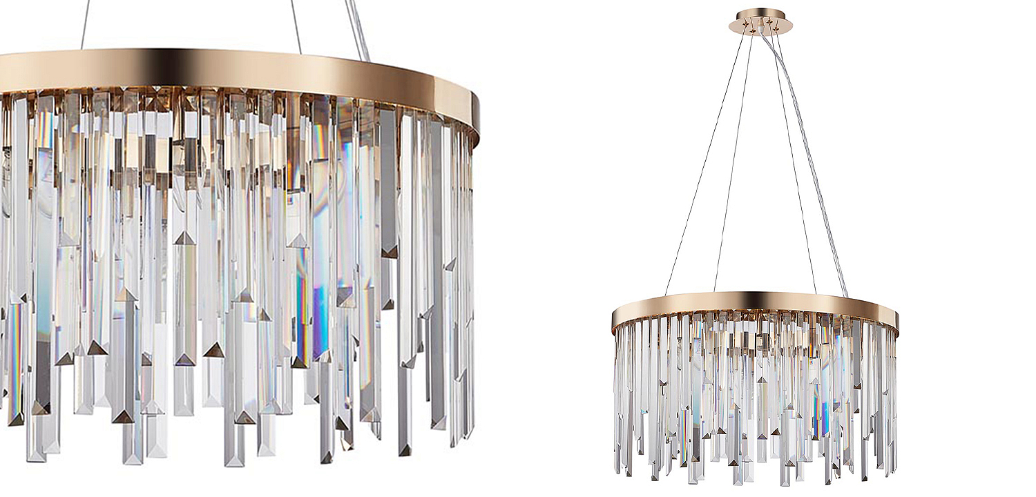 Люстра Bennett Chandelier gold 60 Люстра Bennett Chandelier gold 60 - Loft-Concept в Орле