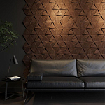 Гипсовая 3D панель с принтографией PM-50 варинант исполнения - 2 | Loft Concept в Орле