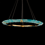 Люстра в форме кольца с цветочным декором Warm Heavenly Light варинант исполнения - 5 | Loft Concept в Орле