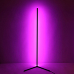 Торшер черного цвета на угловом основании Arteriors варинант исполнения - 3 | Loft Concept в Орле