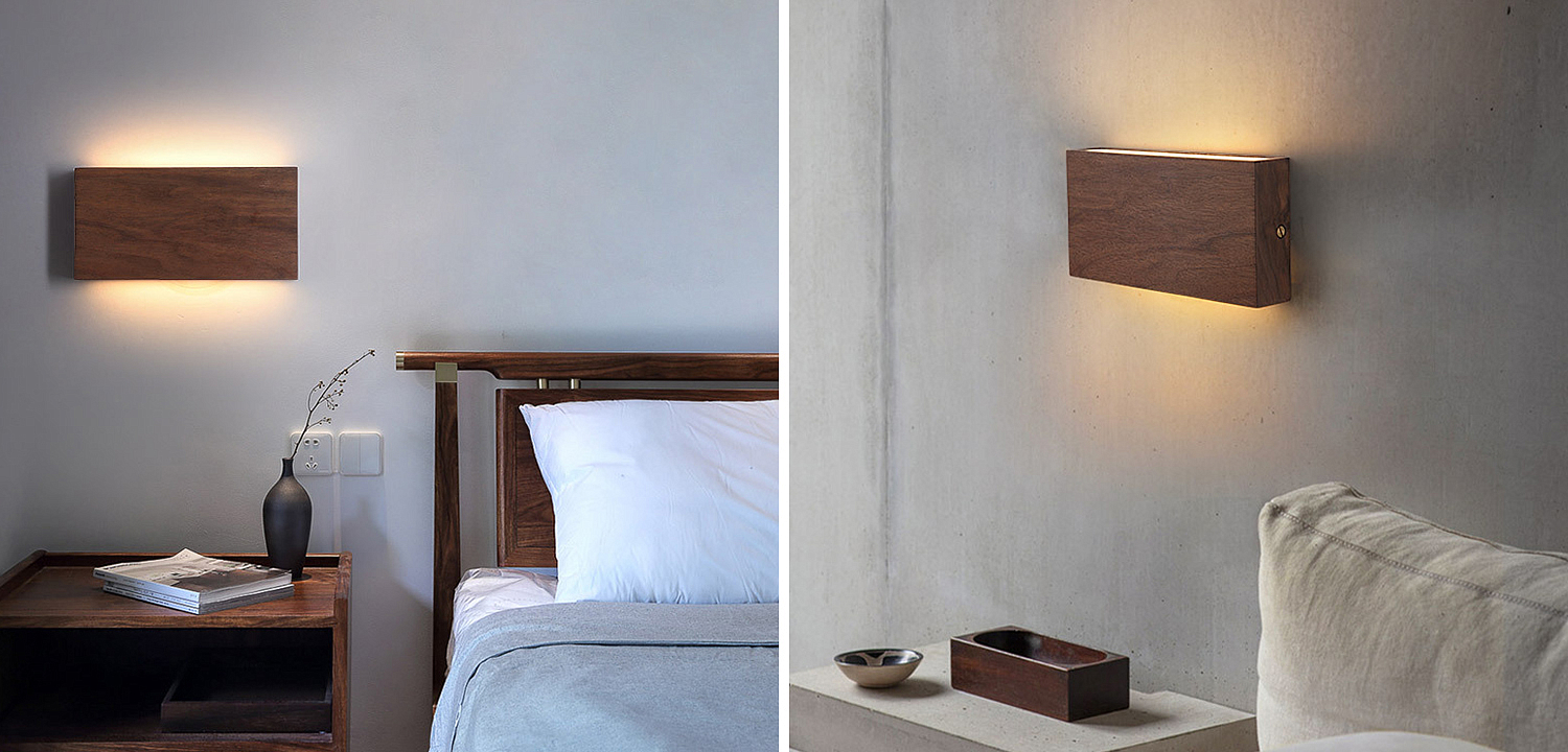 Wall Lamp Retro Square Fixtures Led Up and Down Бра Темное дерево Wall Lamp Retro Square Fixtures Led Up and Down Бра Темное дерево - Loft-Concept в Орле