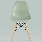 Пластиковый стул на ножках из массива бука Eames Mint варинант исполнения - 3 | Loft Concept в Орле