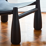 Кресло черно-белое со съемными подушками Celebrity варинант исполнения - 5 | Loft Concept в Орле