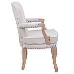 Кресло Aubrey Classical Armchair beige flax варинант исполнения - 2 | Loft Concept в Орле