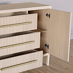 Буфет Primo с тремя ящиками и двумя фасадами Светлый дуб варинант исполнения - 6 | Loft Concept в Орле