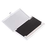 Визитница карманная металлическая с накладкой из натурального камня Апатит Stone Business Card Holders варинант исполнения - 3 | Loft Concept в Орле