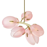 Дизайнерский Светильник Lilly Pink Tulip Lamp розовый плафон  варинант исполнения - 1 | Loft Concept в Орле