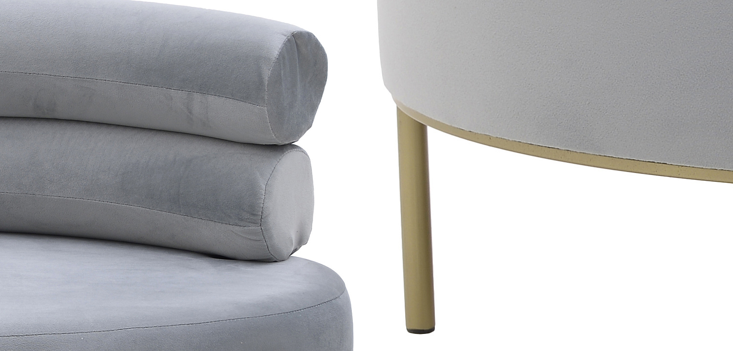 Кушетка Fening Lounge Gray Кушетка Fening Lounge Gray - Loft-Concept в Орле