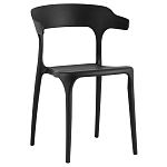 Черный стул из прочного PP-пластика JORIS варинант исполнения - 1 | Loft Concept в Орле