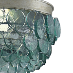 Потолочный светильник с каскадом из круглых декоративных элементов Harmony of Light варинант исполнения - 1 | Loft Concept в Орле