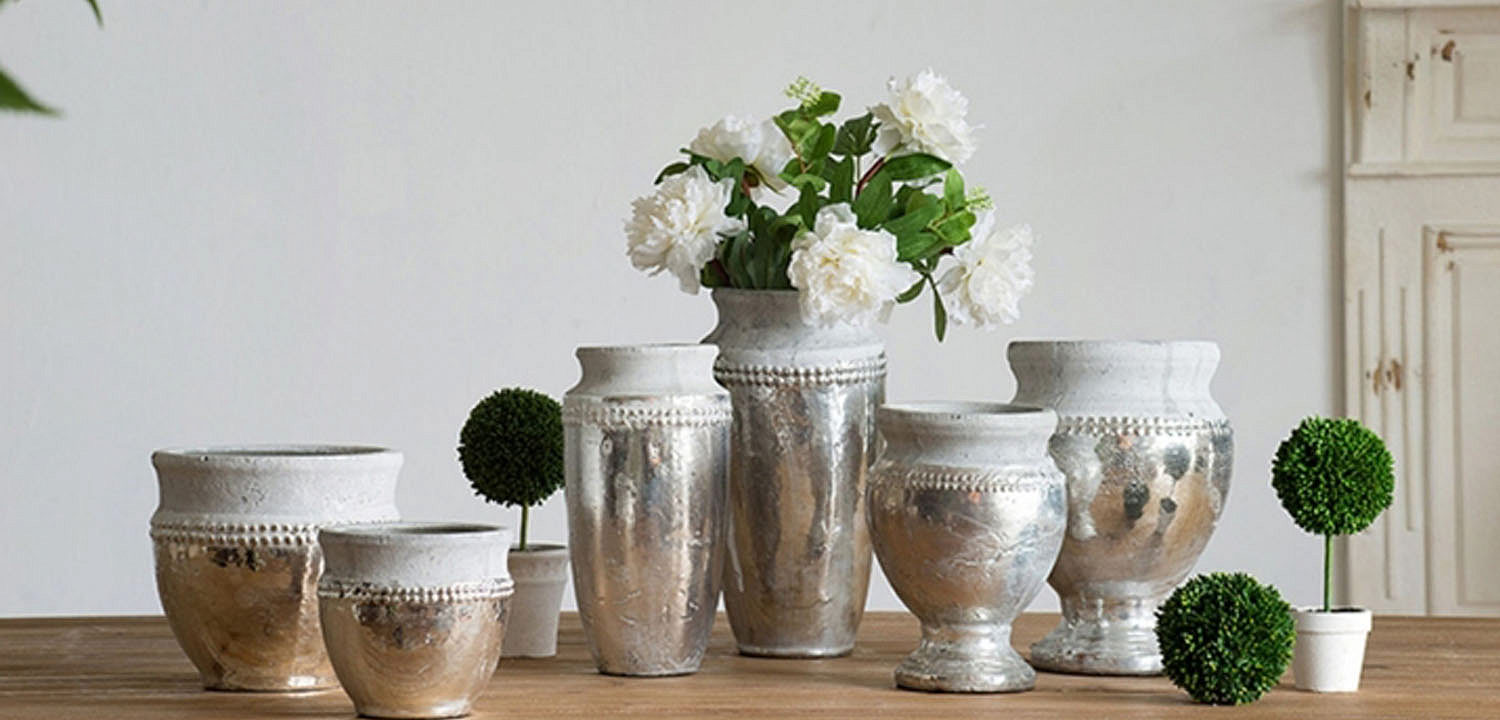 Ваза Vase Argenta silver 27 Ваза Vase Argenta silver 27 - Loft-Concept в Орле