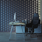 Гипсовая 3D Панель DRAGON SCALE - A варинант исполнения - 2 | Loft Concept в Орле