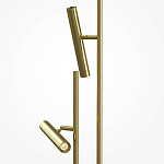 Напольный торшер светодионый золотой Lumen Duo варинант исполнения - 2 | Loft Concept в Орле