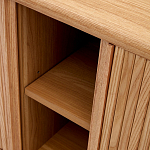 Буфет с 2-мя раздвижными дверцами из ясеневого шпона Toinette варинант исполнения - 3 | Loft Concept в Орле