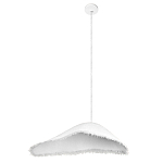 Подвесной светильник с асимметричным волнообразным абажуром и фактурной бахромой по краю Tactile Line варинант исполнения - 4 | Loft Concept в Орле