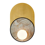 Бра с каменным диском в металлической раме Sandstone Painting варинант исполнения - 1 | Loft Concept в Орле