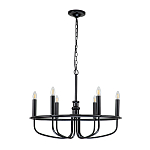 Люстра круглая с 6-ю лампами Kichler варинант исполнения - 8 | Loft Concept в Орле