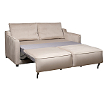 Диван двухместный раскладной светло-серый с кантом Pride варинант исполнения - 2 | Loft Concept в Орле