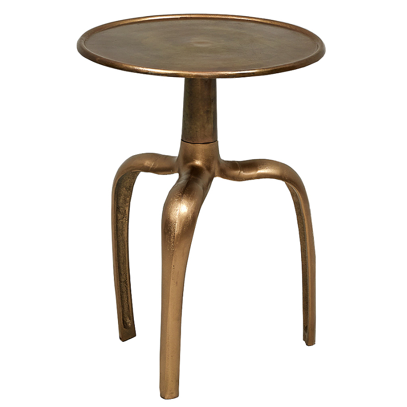 Приставной стол Hercule side table Винтажная латунь Приставной стол Hercule side table Винтажная латунь в Орле | Loft Concept