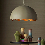 Подвесной светильник в форме купола с сочетанием золотого и оливкового цвета Eggshell варинант исполнения - 3 | Loft Concept в Орле