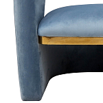 Кресло голубое Walsh Blue Armchair варинант исполнения - 2 | Loft Concept в Орле