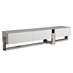 Тумба под телевизор со стеклянным фасадом Modern TumbvTV варинант исполнения - 1 | Loft Concept в Орле