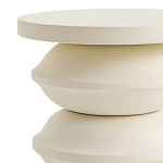 Фигурный приставной столик кремового цвета  AMORPHOUS варинант исполнения - 2 | Loft Concept в Орле