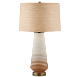 Настольная лампа фарфоровая с узором на корпусе Junction Place варинант исполнения - 3 | Loft Concept в Орле