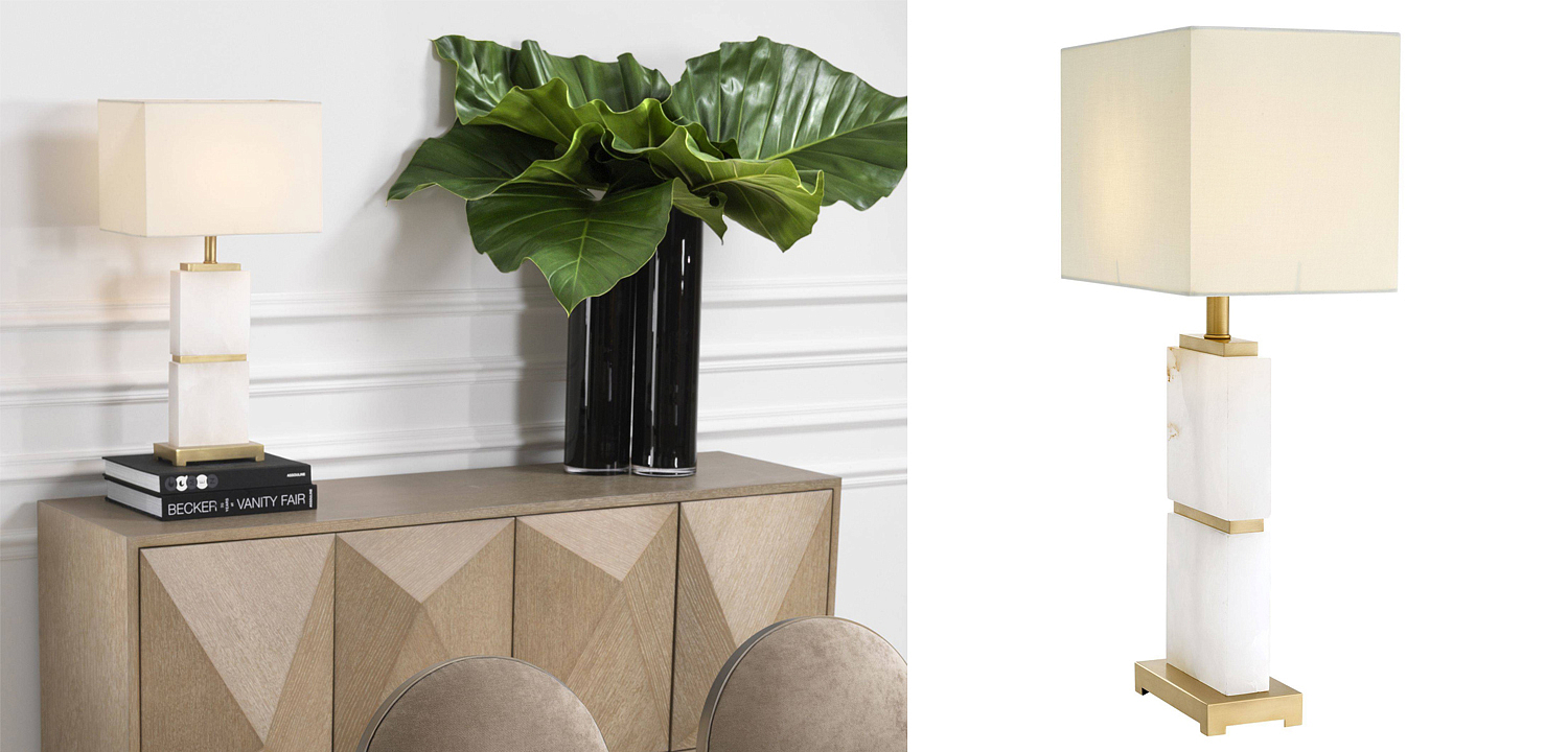 Настольная лампа Eichholtz Table Lamp Robbins Настольная лампа Eichholtz Table Lamp Robbins - Loft-Concept в Орле