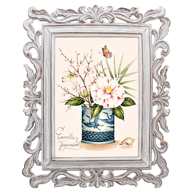 Постер Sakura Branch Poster Мульти Белый винтажная патина Постер Sakura Branch Poster Мульти Белый винтажная патина в Орле | Loft Concept