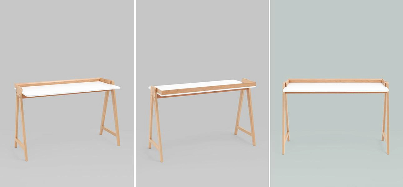 Стол рабочий Tadeos Collection бежевый Стол рабочий Tadeos Collection бежевый - Loft-Concept в Орле