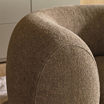 Дизайнерское полукруглое мягкое кресло CINNAMON Armchair варинант исполнения - 5 | Loft Concept в Орле