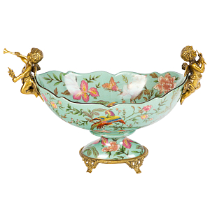 Фарфоровая чаша Turquoise Garden